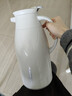 JEKO&JEKO保溫壺家用熱水瓶暖水壺宿舍大容量開(kāi)水瓶玻璃內膽 1.6L淺灰色 曬單實(shí)拍圖