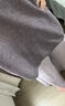 322 WORKHOUSE萊賽爾和紙紗蝙蝠袖針織衫女士2026新款秋季長(cháng)款慵懶罩衫上衣B749 哥拉灰 L 曬單實(shí)拍圖