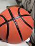 361°籃球兒童中小學(xué)生訓練室內外耐磨5號橡膠玩具籃球贈打氣筒 棕色 曬單實(shí)拍圖