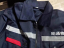 藍之旺 防靜電工作服套裝男春秋季長(cháng)袖反光條工程服汽修勞保服定制工裝 藏藍色 【防靜電夏長(cháng)袖套裝】 L (170) 曬單實(shí)拍圖