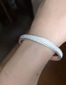 老鳳祥滿(mǎn)天星銀手鐲純足銀女款生日禮物送女朋友老婆正品銀首飾素圈 滿(mǎn)天星手鐲【配品牌禮盒】 25±1克 曬單實(shí)拍圖