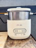 小熊（Bear）煮蛋器 蒸蛋器 自動(dòng)斷電早餐蒸煮一體機 定時(shí)預約蒸蛋神器小型一人用 0涂層不銹鋼輕食機ZDQ-F12G3 曬單實(shí)拍圖