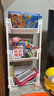 金隆興可移動(dòng)桌下書(shū)架帶輪小推車(chē)可移動(dòng)置物架收納柜小書(shū)架宿舍零食架 曬單實(shí)拍圖