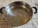 愛(ài)仕達（ASD）蒸鍋蒸屜蒸格430不銹鋼炒鍋蒸鍋通用蒸籠單層蒸格30CM ZS30Z3WG 曬單實(shí)拍圖