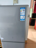 海爾（Haier）「一級能效風(fēng)冷無(wú)霜」165L兩門(mén)家用小戶(hù)型冰箱真省電黑金凈化灰色HC2-165WGHC2E9S9國家補貼 曬單實(shí)拍圖
