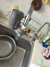 美的（Midea）凈水器水龍頭過(guò)濾器家用自來(lái)水濾水器直飲前置過(guò)濾器廚房衛生間通用除水垢除余氯雙出水可清洗濾芯 一機七芯【五年免換芯】 曬單實(shí)拍圖