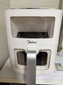 美的（Midea）空氣炸鍋免翻面多功能 可視窗口空氣炸鍋蒸烤一體家用大容量5.3L 金屬內腔蒸汽嫩炸KZE5383  曬單實(shí)拍圖