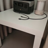 宜家（IKEA）LACK拉克小邊桌簡(jiǎn)約現代客廳北歐風(fēng)邊幾小茶幾床頭柜 白色邊桌55x55cm 曬單實(shí)拍圖