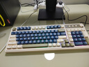 狼蛛（AULA）S99無(wú)線(xiàn)藍牙有線(xiàn)三模鍵盤(pán)機械手感 游戲電競專(zhuān)用 99鍵 RGB背光拼色靜音鍵盤(pán)鼠標套裝mac電腦鍵盤(pán) S99復古灰【三模/RGB】 曬單實(shí)拍圖