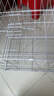 貝初眾貓籠別墅折疊小貓籠子帶廁所一體雙層大號貓咪籠子家用適合大貓屋 白色-50*35*40cm/單層【適合幼貓】 鏟屎官推薦【折疊免安裝】/帶廁所 加粗加密/真材實(shí)料 曬單實(shí)拍圖
