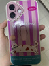巴蒂尼 條紋貓咪指環(huán)扣適用蘋(píng)果17手機殼iphone16promax全包防摔15pro隱形支架14可愛(ài)簡(jiǎn)約13創(chuàng  )意小眾 粉玫紅條紋 iPhone 16 曬單實(shí)拍圖