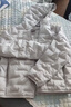 波司登（BOSIDENG）鵝絨羽絨服女士春秋輕薄連帽寬松短款內膽百搭保暖外套 【店長(cháng)推薦】700+蓬鵝絨-巖石灰-格雷系【卡碼拍大】 L 170/92A 體重約140-150斤 曬單實(shí)拍圖