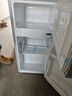 新飛冰箱小型租房用 一級能效冷 藏冷凍兩用1-2人家用小冰箱 出租房雙門(mén)電冰箱辦公室兩門(mén) 26年升級 76A128一級能效【保鮮盒款】銀 曬單實(shí)拍圖