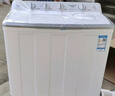 榮事達（Royalstar）12公斤洗衣機半自動(dòng)家用大容量雙桶 宿舍出租房小型波輪雙缸洗脫分用 節能易操作 12KG【潔凈洗衣 洗脫分離 簡(jiǎn)易操作】 雙缸 曬單實(shí)拍圖