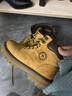 駱駝（CAMEL）【王俊凱同款】馬丁靴男新款百搭男士大黃靴戶(hù)外徒步工裝登山會(huì )員 GE122W7757T 金黃色 (男款) 39 曬單實(shí)拍圖