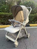 寶寶好A12大輪月光巖石雙向輕便嬰兒車(chē)可坐可躺新生兒一鍵折疊口袋推車(chē) 曬單實(shí)拍圖