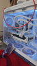 Thermaltake（Tt）鋼影 冰霜360 一體式CPU水冷散熱器 白色（4寸全面屏/ARGB風(fēng)扇/360冷排/多平臺） 曬單實(shí)拍圖