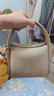 Songmont元寶包mini菜籃子春夏系列設計師款手提斜挎手機包 茯苓白 現貨 曬單實(shí)拍圖