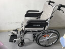 維馳輪椅老人癱瘓帶坐便器防水可洗澡家用護理折疊輕便減震輕便手推車(chē) 02扁管工藝四輪減震大輪豪華款-坐便-洗澡 曬單實(shí)拍圖