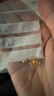洲足金999金珠黃金小金珠金豆古法金珠DIY配件散珠隔珠路路通轉運珠 3mm金珠  合單滿(mǎn) 0.16g 包郵 單顆約0.01g 曬單實(shí)拍圖