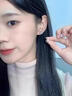 戚小米999純銀貓眼石耳釘女2026新款小眾高級養耳洞耳環(huán)輕奢閨蜜耳飾品 999足銀耳釘-金色（兩只價(jià)） 曬單實(shí)拍圖