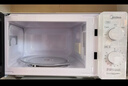 美的變頻微波爐 家用小型快捷微波爐 一級能效 360℃轉盤(pán)加熱 智能解凍 經(jīng)典雙旋鈕操控（213B升級款） M13J 曬單實(shí)拍圖