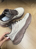 回力男鞋夏季透氣休閑運動(dòng)飛織防臭網(wǎng)面2026新款跑步鞋 米/咖42 曬單實(shí)拍圖