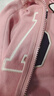 GAP男女裝字母logo拉鏈連帽法式毛圈衛衣外套611720 粉色 XL (180/100A) 亞洲尺碼 曬單實(shí)拍圖