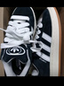 阿迪達斯（adidas）三葉草系列 男鞋女鞋 CAMPUS 00s 休閑鞋 JQ4111 黑色 41 曬單實(shí)拍圖