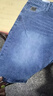 涼感五分牛仔短褲男夏季薄款潮牌彈力寬松直筒5分褲2025新款中褲 藍色-億牛-6023 34 【2尺7】 曬單實(shí)拍圖