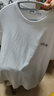 海瀾之家（HLA）短袖T恤男冰爽棉撞色圓領(lǐng)涼感短袖男 米白50 XL 180/96A 推薦76-82kg 曬單實(shí)拍圖