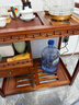 金灶（KAMJOVE） 多功能組合式木雕移動(dòng)茶車(chē)茶盤(pán) 整套茶具套裝全自動(dòng)上水電熱水壺 KW-6000配套泡茶壺H9 1個(gè) 曬單實(shí)拍圖
