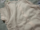 babylove【清倉】嬰兒連體衣夏季薄款短袖哈衣外出爬服純色竹棉居家睡衣 微粉色 90cm 曬單實(shí)拍圖