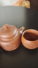 言藝朱泥紫砂大師作品功夫茶具家用酒店泡茶壺八駿雄風(fēng)一壺二杯小套組 曬單實(shí)拍圖