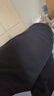 凡客誠品（VANCL）男女同款寬松闊腿300g直筒褲休閑褲四季可穿長(cháng)褲子 黑色單層華棉直筒褲 3XL /170斤 曬單實(shí)拍圖