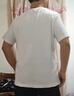 MUJI 男式 棉抗菌 短袖T恤 男士打底衫男款男裝26年春季新品 FA25CC6S 白色 XL （180/104A） 曬單實(shí)拍圖