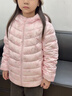 波司登【165可選】26年新款兒童羽絨服4防外套薄款中大童男女短款連帽 【店長(cháng)推薦】凱蒂日記粉|9HC4 Hello Kitty聯(lián)名 120 /60 約 110-120cm 22kg 曬單實(shí)拍圖