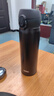 膳魔師（THERMOS）保溫杯500ml男女士?jì)和影槭侄Y生日禮物JNL-502黑色 曬單實(shí)拍圖