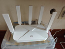 中興（ZTE）巡天 AX3000滿(mǎn)血WIFI6千兆無(wú)線(xiàn)家用路由器 自研雙核主芯片 5G雙頻穿墻王wifi路由 Mesh 3000M速率 曬單實(shí)拍圖