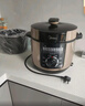 美的（Midea）電壓力鍋電高壓鍋家用6L大容量多功能電飯煲5L高壓電飯鍋不粘雙膽智能煮飯煲湯一鍵排氣4-5人用 【高壓快煮】家庭首選 6L 一鍋雙膽 曬單實(shí)拍圖