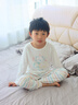 拉比【純棉內衣2套裝】男女童2026四季新款睡衣春秋春夏季兒童家居服 圓領(lǐng)服2套裝 130 cm 曬單實(shí)拍圖