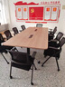梓千折疊會(huì )議桌長(cháng)條桌培訓桌伸縮拼接多功能培訓機構課桌可折疊會(huì )議桌 五金配件 曬單實(shí)拍圖