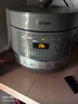 美的（Midea）【國家補貼】0涂層精鋼厚釜電壓力鍋5L雙膽全自動(dòng)智能預約家用煲湯煮飯煲MY-C5856G高壓鍋4-6人 曬單實(shí)拍圖