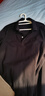 布先生春夏季新款長(cháng)袖男士T恤套頭時(shí)尚寬松POLO男裝衣服BT11906 鋼琴黑 S (165) 曬單實(shí)拍圖