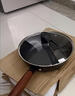 帥康（Sacon）炒鍋鐵鍋無(wú)涂層炒菜鍋精鐵平底不粘鍋燃氣電磁爐通用28cm帶蓋 曬單實(shí)拍圖