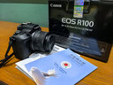佳能（Canon）r100 微單相機 入門(mén)級 旅行家用學(xué)生vlog視頻 4k小巧便攜半畫(huà)幅微單相機 佳能r100 佳能相機r100 R100套機 假一賠十萬(wàn) 官方標配【出廠(chǎng)默認配置，咨詢(xún)套餐3更劃算】 曬單實(shí)拍圖