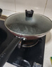 蘇泊爾（SUPOR）炒鍋 不粘鍋平底炒菜鍋煎鍋32cm電磁爐燃氣通用易潔少油煙 曬單實(shí)拍圖