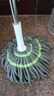 免手洗自擰水拖把新款家用旋轉型超細纖維棉布懶人免洗墩布水拖 熱銷(xiāo)款自擰水拖把【1套】 加厚加強不銹鋼桿 曬單實(shí)拍圖