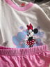巴拉巴拉【迪士尼IP】?jì)和绿籽b夏季空調服男女童家居服抗菌 粉色調01315 100 曬單實(shí)拍圖