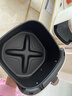 美的（Midea）空氣炸鍋蒸烤一體 免翻面雙旋鈕家用實(shí)用5.3L大容量 多功能空氣炸鍋熱風(fēng)循環(huán)金屬內腔 MF-KZE535J5 曬單實(shí)拍圖